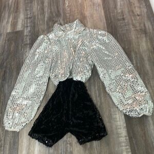 Sparkle dance costume